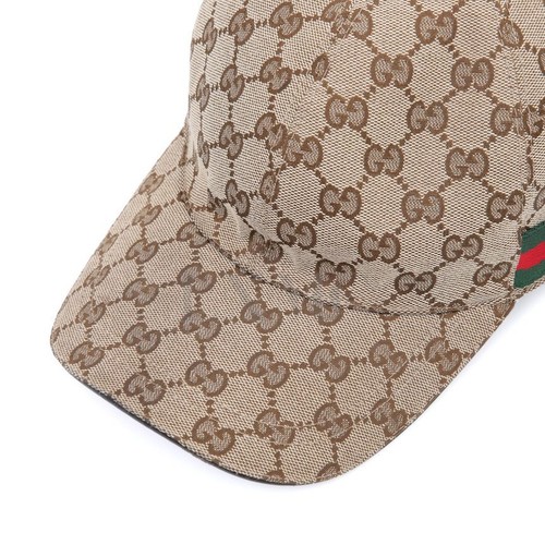 Gucci Baseball Cap Original GG Canvas Hat 200035 137623166 - Picture 8 of 12