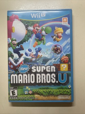 NEW SUPER MARIO BROS GAME NINTENDO WII U - New Sealed  Fast Shipping 