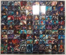 Lot of 100 Japanese Mobile Suit Gundam Arsenal Base Trading Cards set