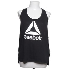 Reebok, Tanktop, Größe: L, SUPREMIUM TEE, Schwarz, Polyester/Viskose, Print #0m0