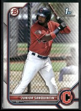 2022 Bowman #BP-80 Junior Sanquintin Prospects