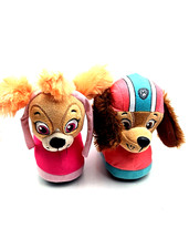 Paw Patrol Slippers Size 7/8 Toddlers Girls Slip On Shoes Fabric Skye Liberty