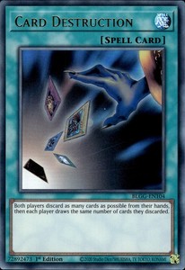 Card Destruction BLGG-EN104 Ultra Rare 1st Edition - Battles of Legend: Glorious Gallery
