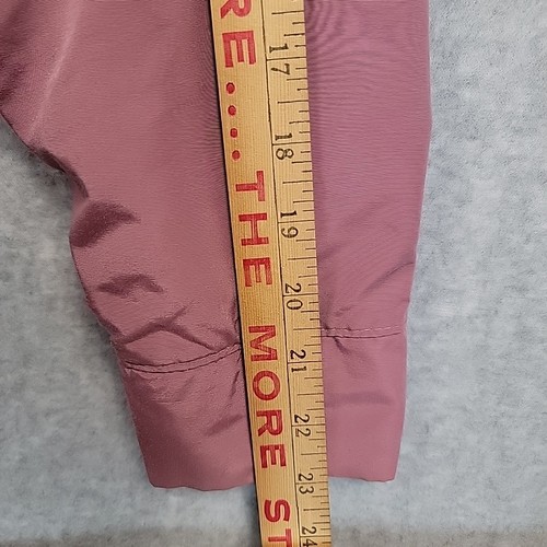 Vintage LL Bean Jacket Coat Sz M Pink Baxter State Parka Hooded Plaid Wool Lined - Picture 15 of 19