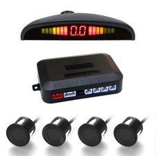 Parking Sensor for CarsBackup Reverse Parking Sensor Kit with LED Display Buz...