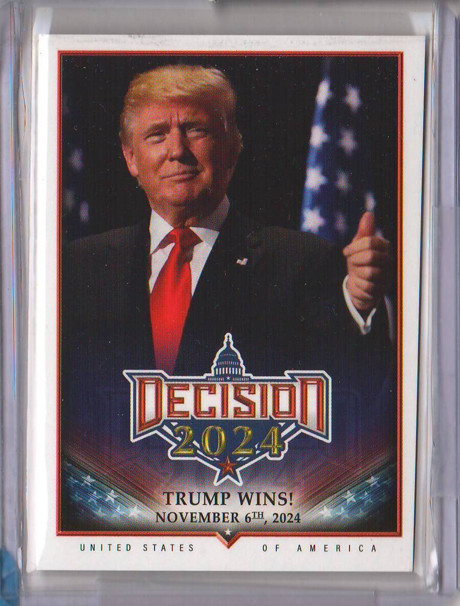 その他 Donald Trump 2024 Decision Update #201 Donald J. Trump 201 2024 Decision Update Factory 2025 Wins