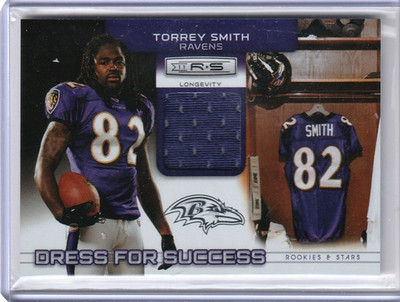 2011 Rookies and Stars - Dress for Success Jerseys #19 - Torrey Smith /249