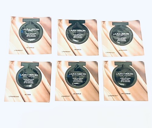 Laura Mercier Tinted Moisturizer Natural Dewy SPF 30 Fair & Light Samples Set x6