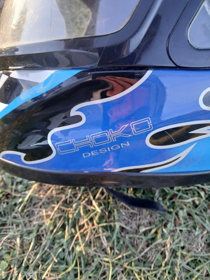 Casco de diseño Chokko para moto de nieve Foto 3 de 3