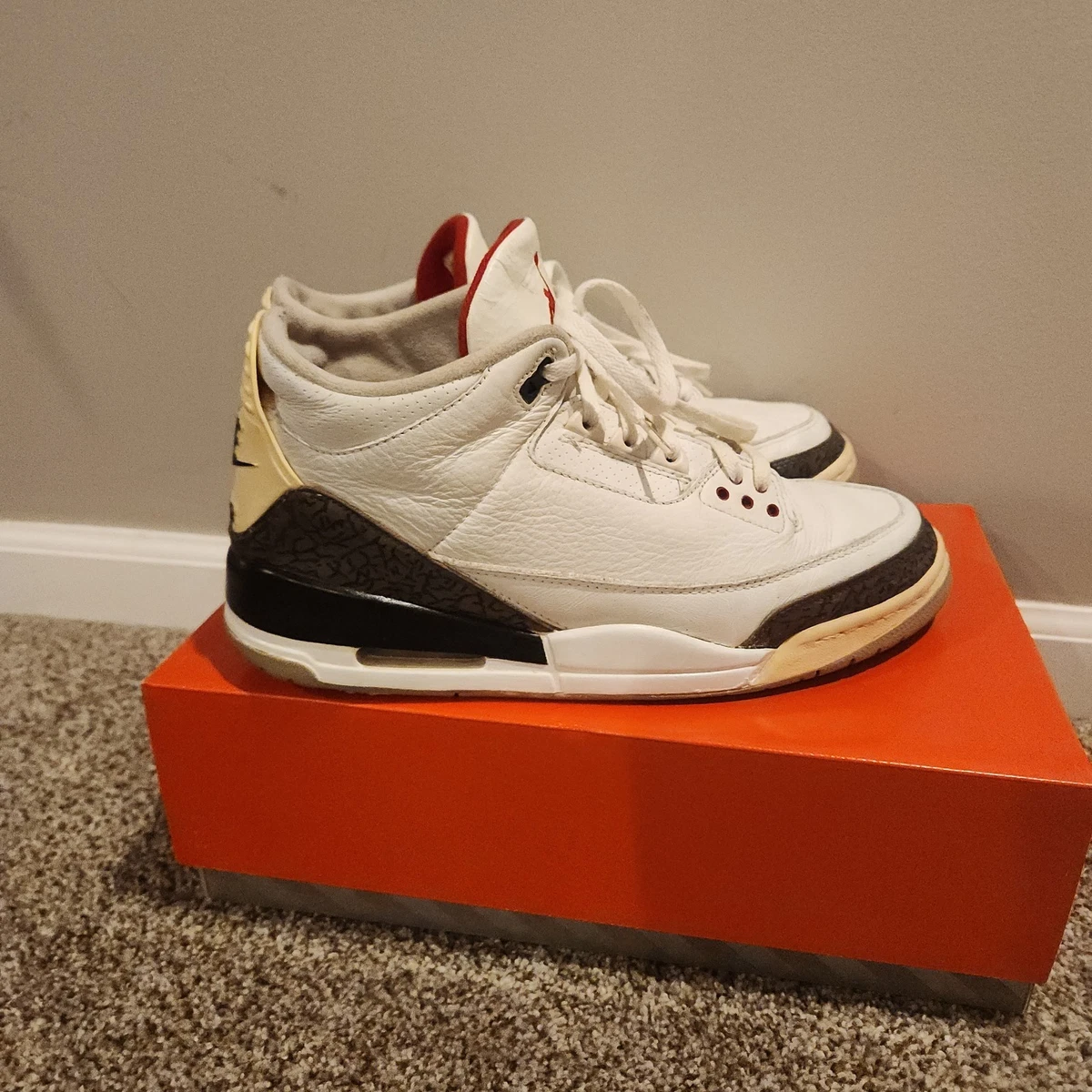 Jordan 3 Retro 1994 White for Sale - Authenticity Guaranteed - eBay
