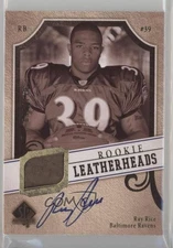 2008 SP Authentic Rookie Leatherheads /150 Ray Rice #LH-RR Auto RC