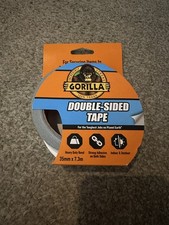 Double Sided Tape Gorilla Glue Mounting Heavy Duty Hold 35mm x 7.3m