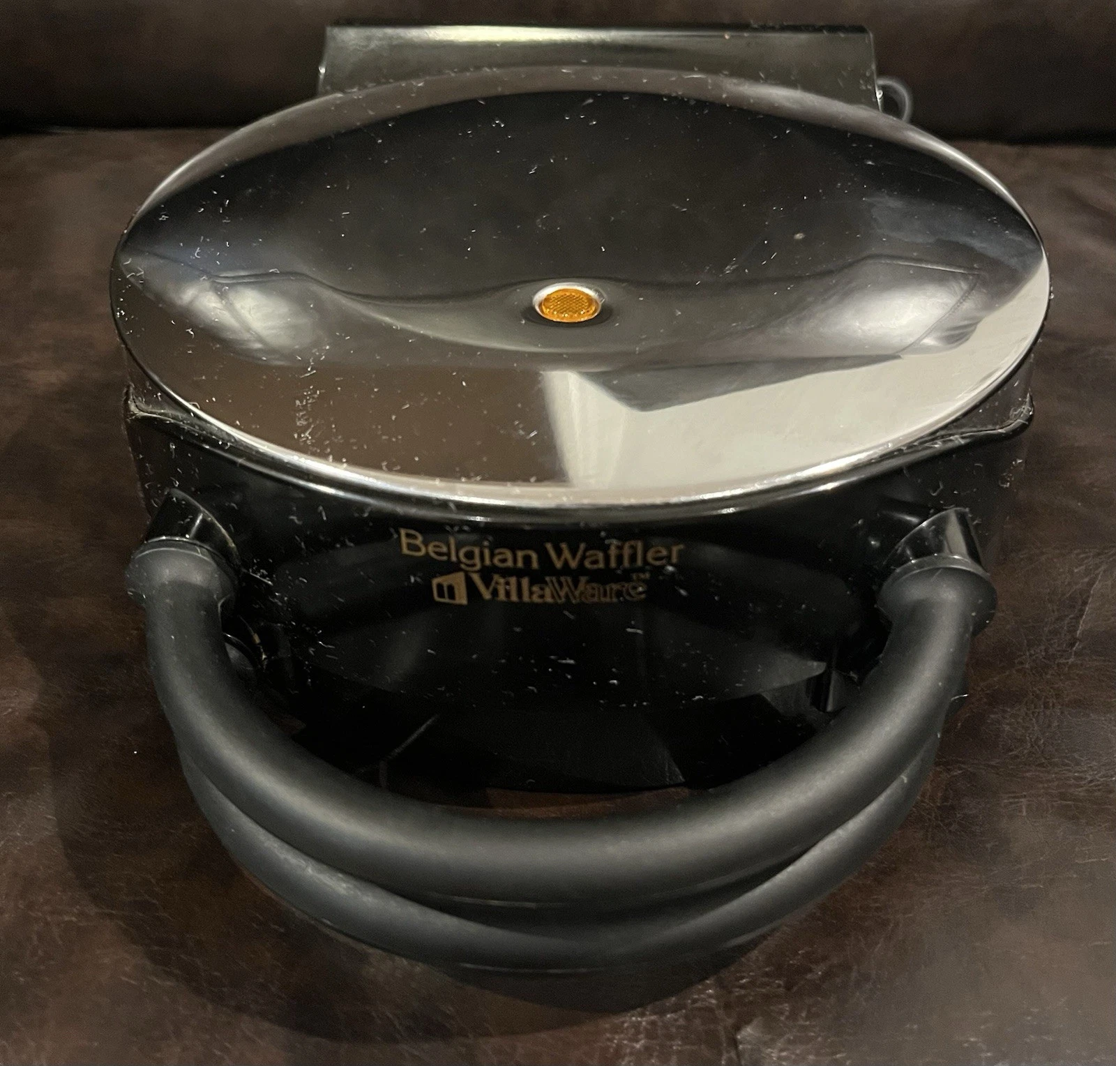 Villaware Perfect Waffler 3200 Belgian Waffle Maker Baker Iron TESTED Working