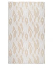 IKEA KRUSTISTEL Tablecloth, Patterned White Light Beige 57" x 94" / 145x240 cm