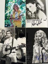 Konvolut Hand signed Singers Chris de Burgh, Bastiaan Ragas, Bonnie Tyler u.a.