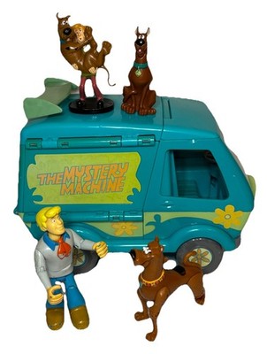 Scooby-Doo Mystery Machine & Figures Set | eBay