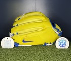 NIKE Vapor Elite Baseball Glove Ronald Acuna Jr 12.75 Yellow Blue New — photo 8