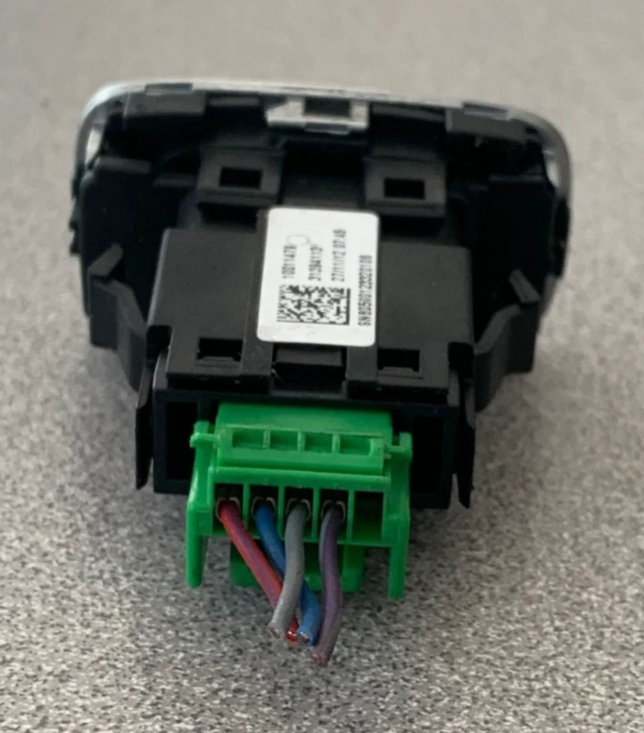 11-18 VOLVO S60 ENGINE PUSH START STOP IGNITION BUTTON SWITCH 31394113 USED OEM - Image 2 of 4