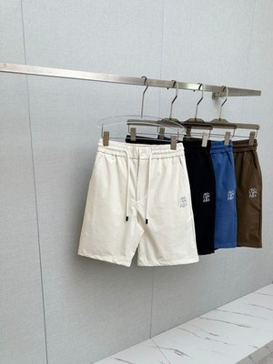 Brunello Cucinelli Classic Summer Men s Comfortable Casual Shorts