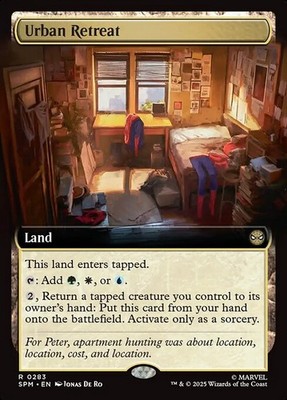 MTG URBAN RETREAT 283 FOIL EXC - URBAN RIFUGIO - SPM X EN - MAGIC
