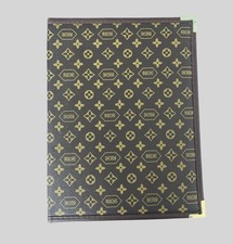 Vintage Roche Pharmaceuticals Folio Notepad Case 12"X10"