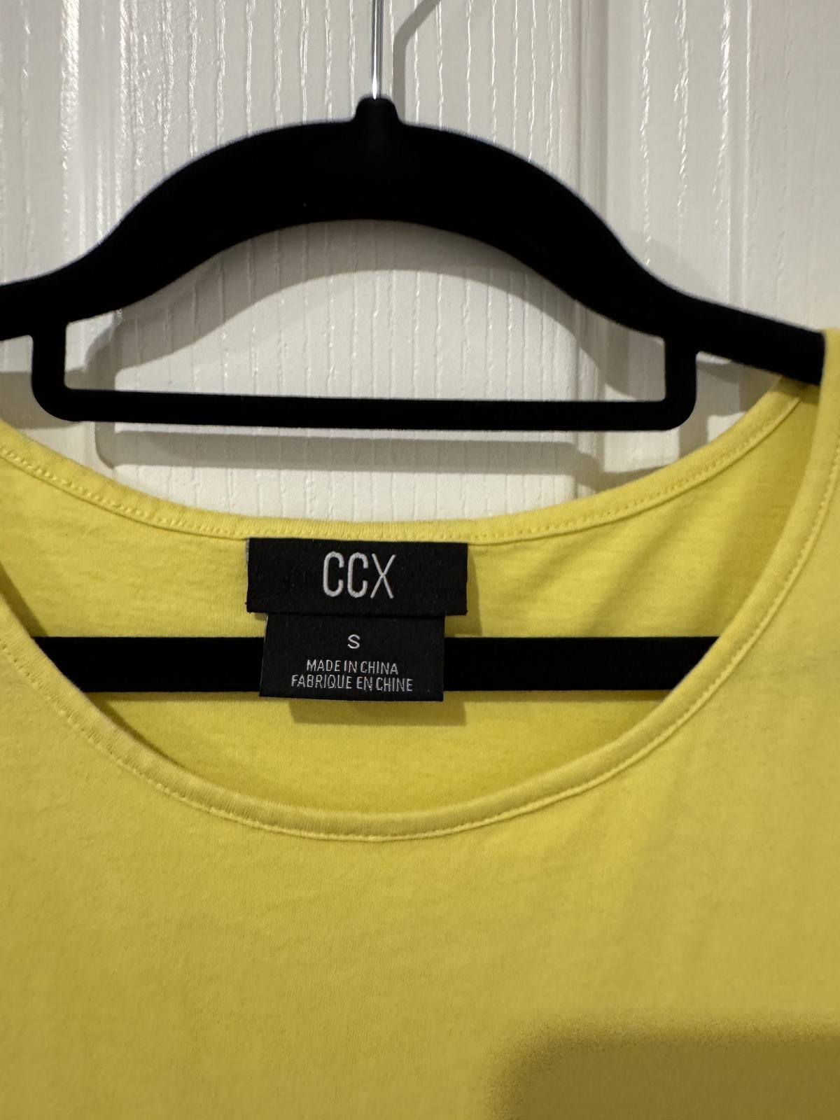 City Chic Tiered Ruffle Dress - Yellow Casual Crew Neck Size S image 2