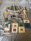 VINTAGE GI JOE LOT ACCESSORIES ADVENTURE TEAM PARTS ORIGINAL