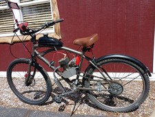 Gas Powered Bicycle  Gas Engine