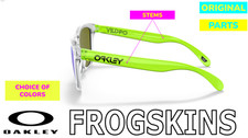 Oakley FROGSKINS: New Original Replacement Temples  18 Colors  Change...