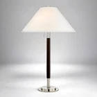 New Modern Ralph Lauren Table Lamp or Desk Lamp in Leather 30"