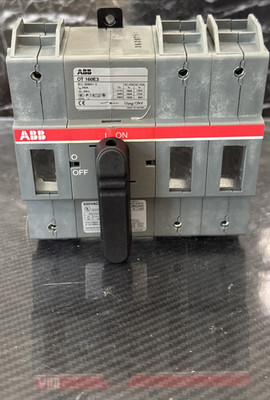 ABB OT 160E3 IEC 60947-3 PANEL MOUNT DISCONNECT SWITCH