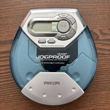 VTG Philips Jogproof Portable CD Player 45 ESP Blue AX5111/17 For Parts
