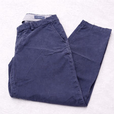 Vineyard Vines Mens 35x32 Navy Flat Front Chino Pants