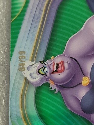 2025 Topps Chrome Disney Ursula Green Refractor /99 #62 | eBay