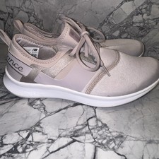 New Balance Shoes Womens 9.5 Nergize Running Sneakers Purple Logo WNRGSKB1