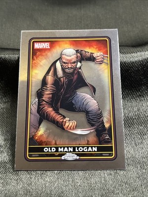2025 Topps Chrome Deadpool Old Man Logan Mutant Wolverine #2 Base