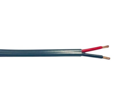 Deka 10/2 Brake Wire 500' Roll   Gray Jacket Red/Black Conductors 10 Gauge