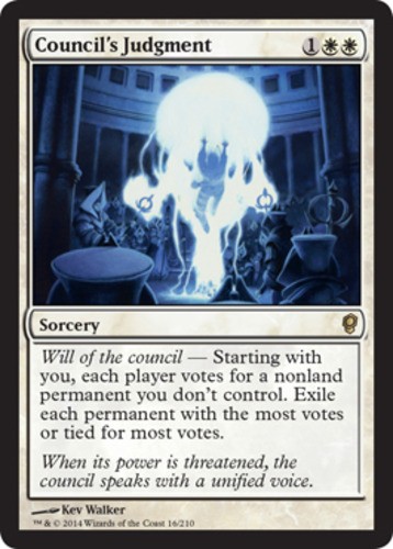 Council's Judgment - Foil - Conspiracy #16/210 MTG Magic The Gathering - Picture 1 of 1