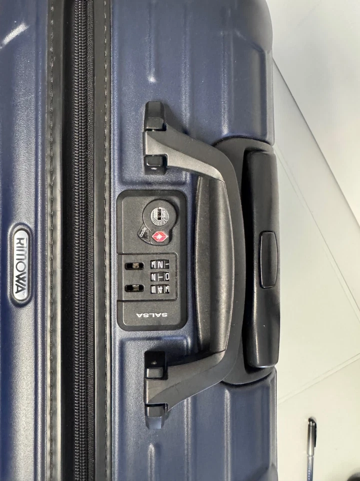 RIMOWA Salsa Business Trolley 2 Rollen I blau matt I gebraucht, gut in Schuss - Bild 3 von 4