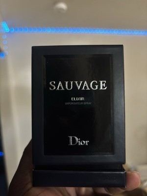 Dior Sauvage Elixir Parfum Spray 60ml 2.0 US fl oz Geraniol Cinnamal Scent