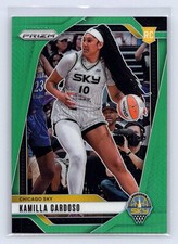 2024 Panini Prizm WNBA KAMILLA CARDOSO Green Prizm Rookie (RC) #93 Sky