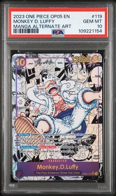 Monkey.D.Luffy (119) (Alternate Art) (Manga) OP05-119 Awakening of