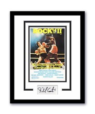 Rocky II Bill Conti Autographed Signed 11x14 Framed Photo ACOA