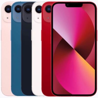 Apple iPhone 13 A2633 128/256GB Smartphone Mobile Black/Blue