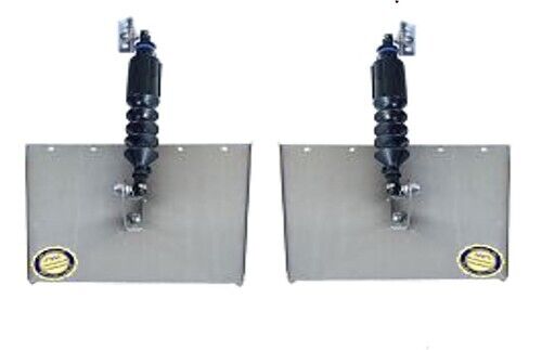 Nauticus Mobster Tabs SS 10"x8", 80 lb. ¡LIQUIDACIÓN! (ver descripción de uso) - Imagen 1 de 2