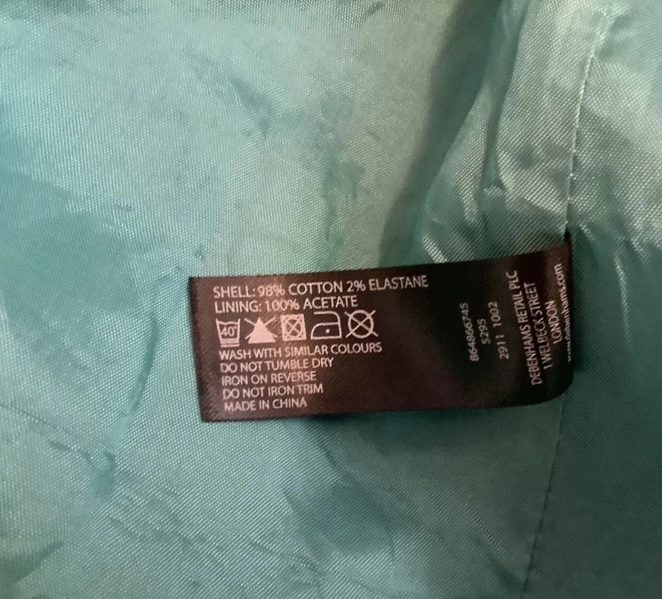 Vestido Butterfly by MW Debenhams Reino Unido 10 acabamento acima do joelho estilo Body Con - Imagem 4 de 4