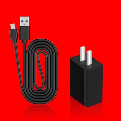High Efficiency USB Power Adapter + Type C USB Cable for ZTE Max XL N9560 Phone
