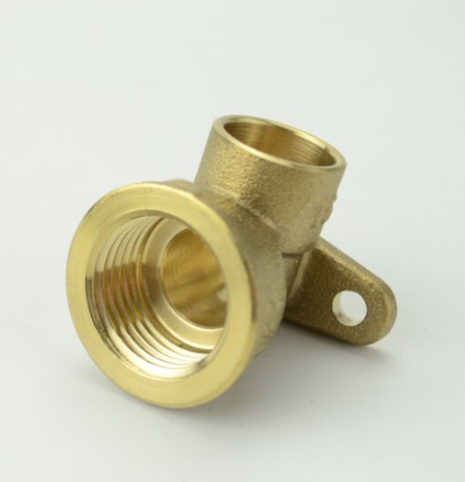 End Feed 15mm x 1/2"" Wallplate Elbow, bag of 10