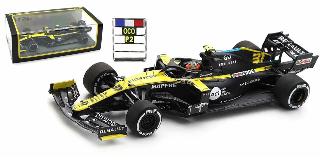 Miniature Spark 1/43 – F1 Renault R.S.16 Winter Tests, Noire, échelle 1:43