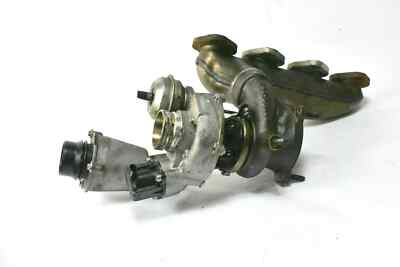 12-15 Mercedes W204 C250 Engine Motor Turbocharger Exhaust Manifold Header OEM